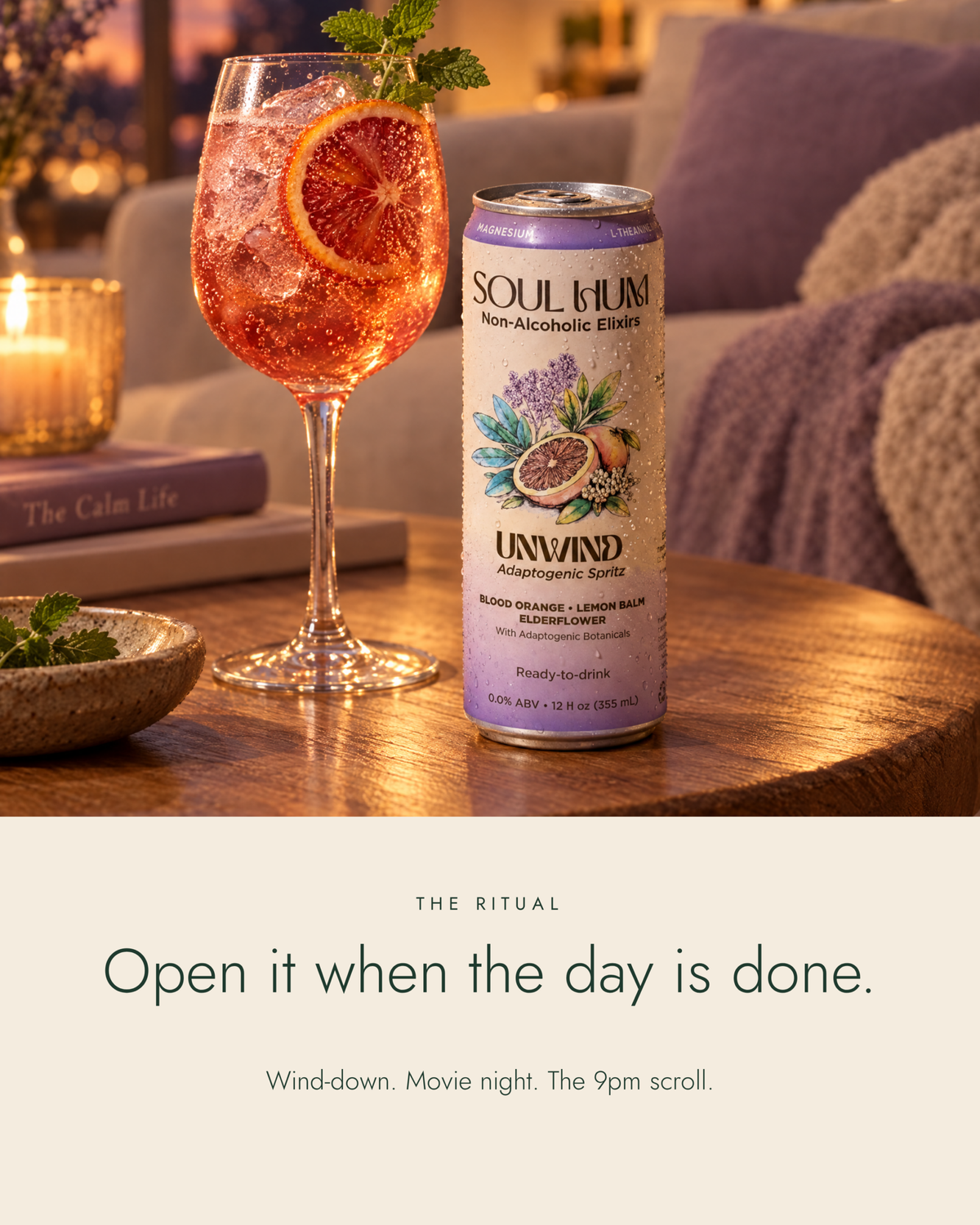 The ritual: open it when the day is done