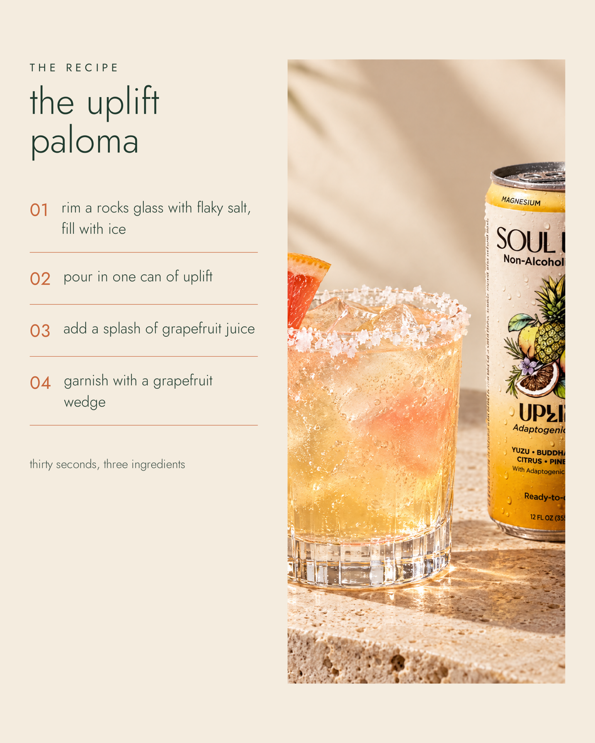 The recipe: the Uplift paloma