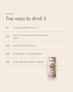 Five ways to drink Unwind